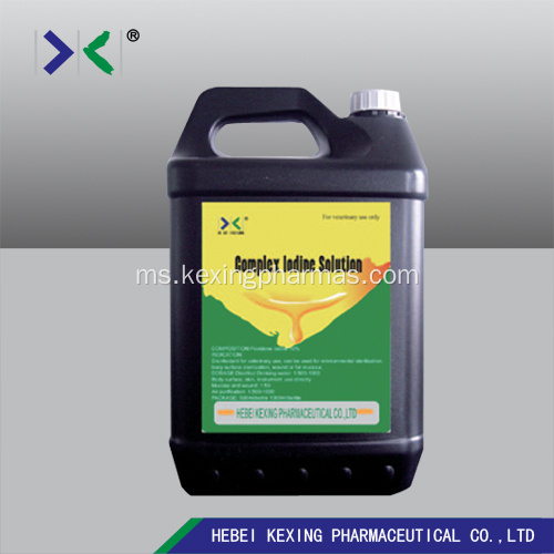 Penyelesaian 10% Povidone Iodine haiwan